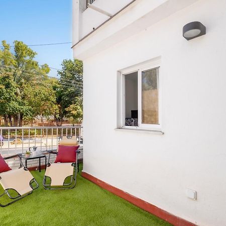Apartamento En La Playa Con Terraza Малага Экстерьер фото